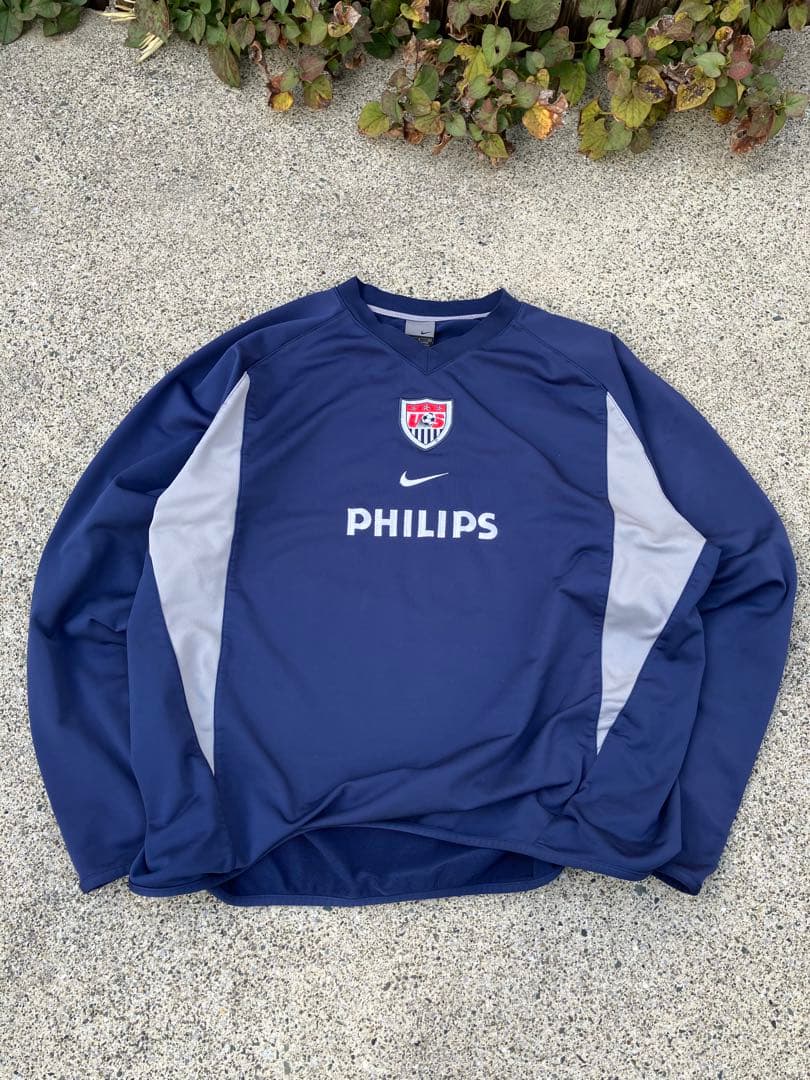 【美品】ナイキ×アメリ代表/スウェットシャツ/ジャージ/L 古着ビンテージ