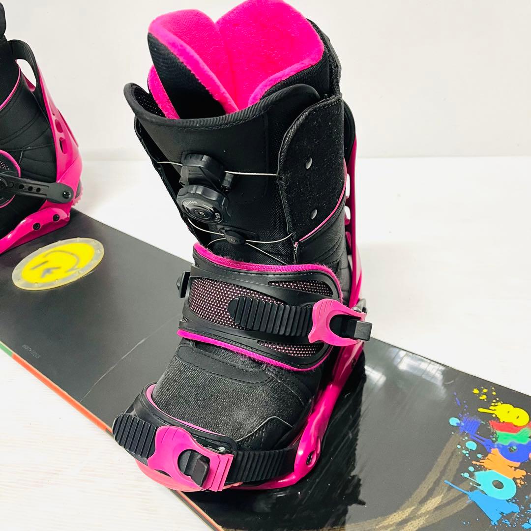 女性用　サロモン　スノーボードセット　SALOMON スノボ　ボード　セット