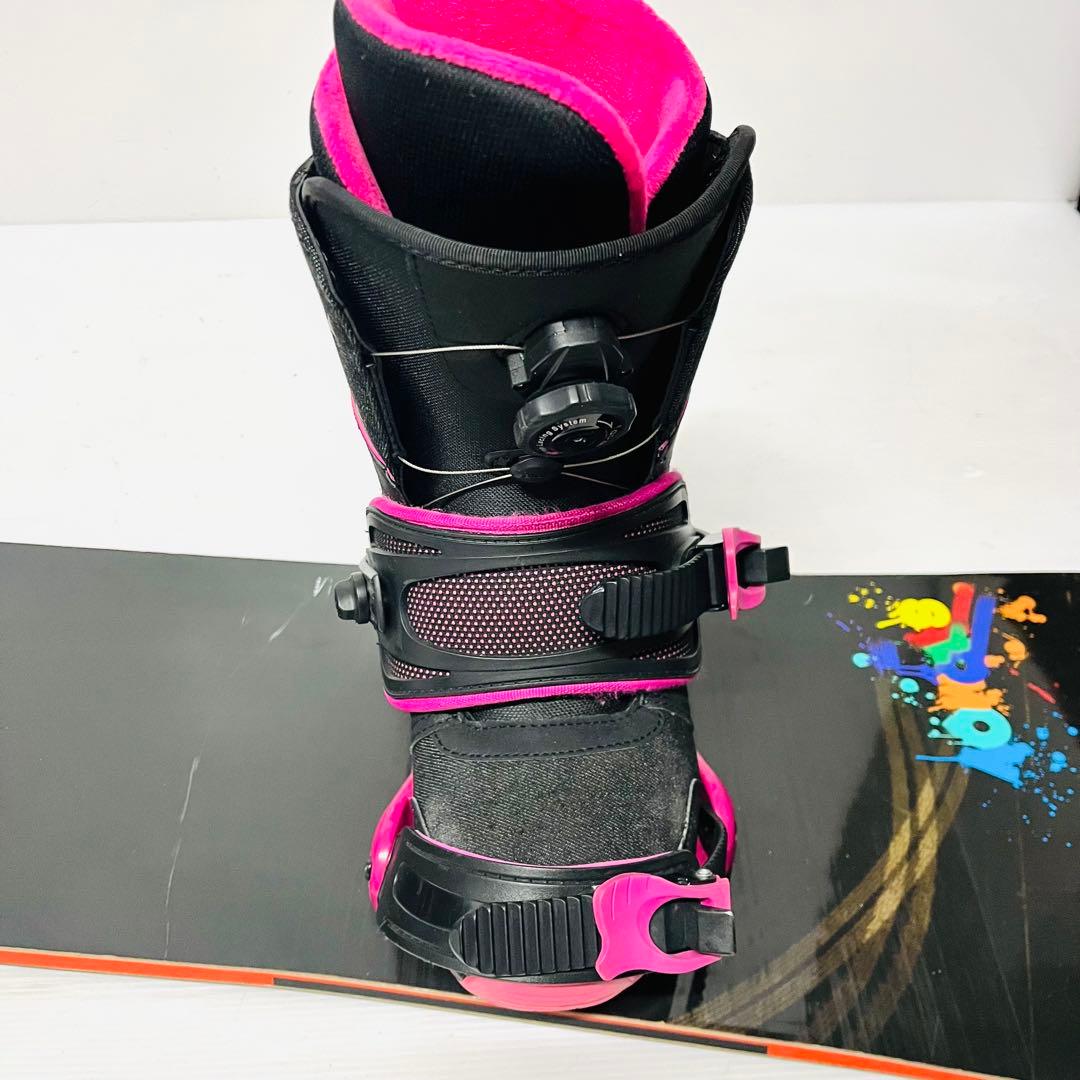 女性用　サロモン　スノーボードセット　SALOMON スノボ　ボード　セット