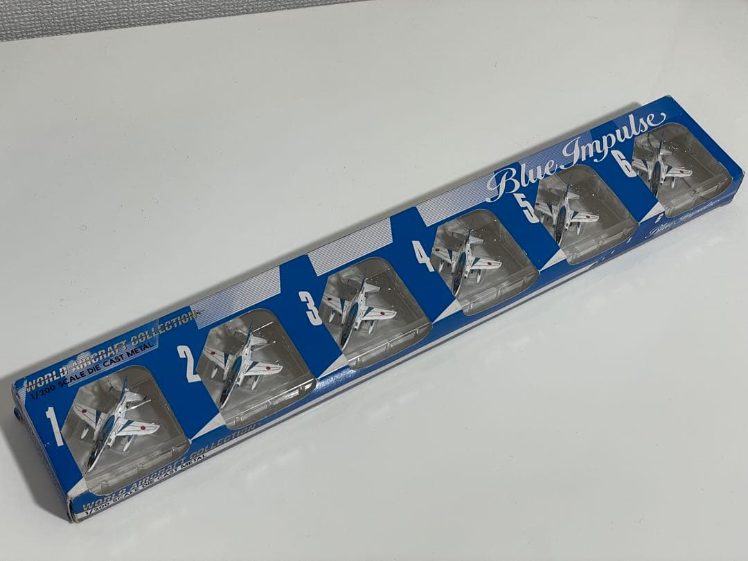 ガリバー 1/200 航空自衛隊 T-4 ブルーインパルス 1〜6番機