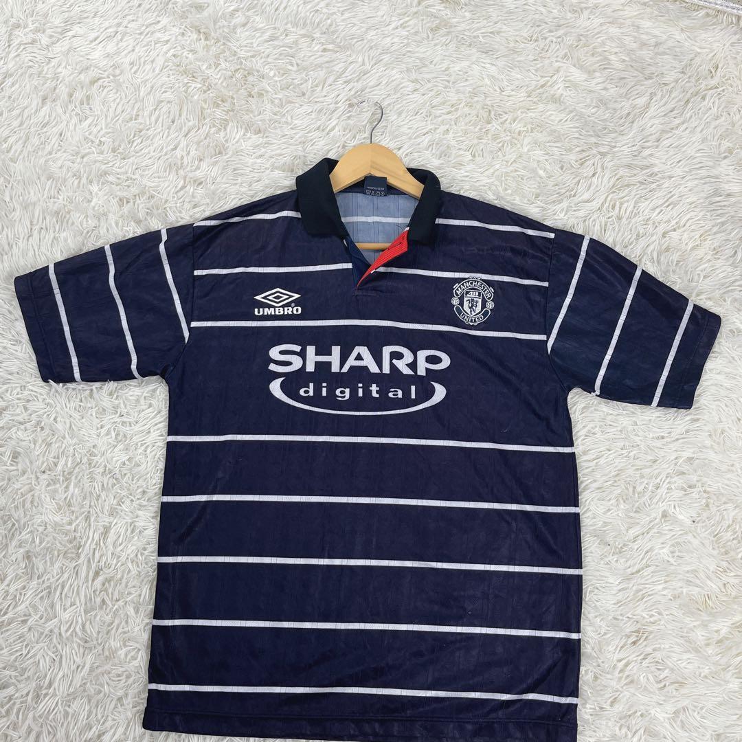 マンチェスターユナイテッド　ゲームシャツ　ユニフォーム　古着　90s