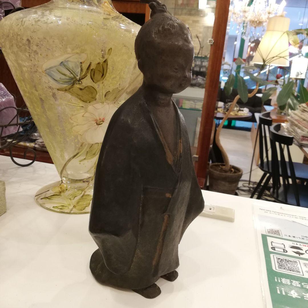 ◇魯山人　童子　仏教美術　骨董　古美術　アンティーク　ビンテージ