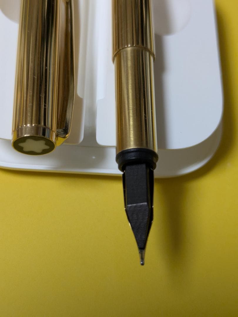 MONTBLANC モンブラン万年筆 ノブレス ペン先 F(細字) 金