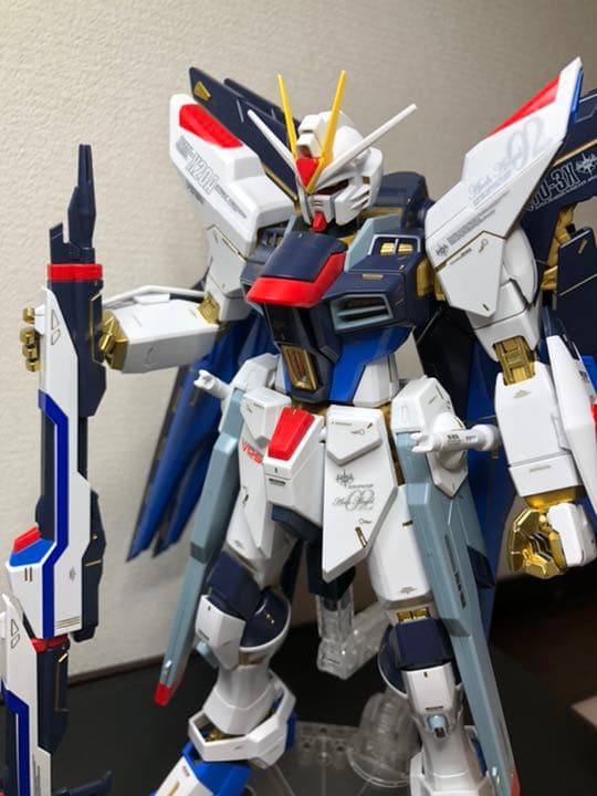 MG ストライクフリーダムガンダム フルバースト　完成品　無塗装