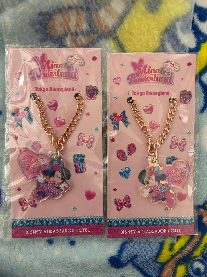 ミニーマウス アクリルキーホルダー