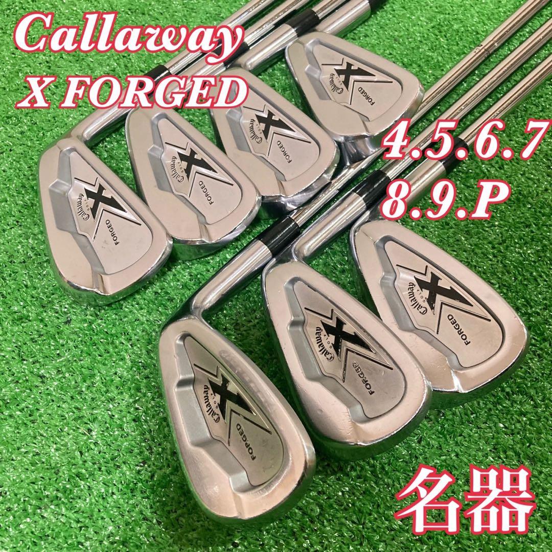 初代キャロウェイ X Callaway X FORGEDアイアンセット 2007