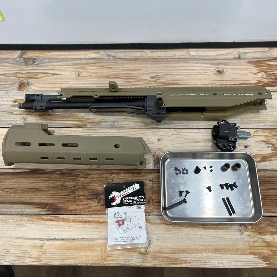 PTS MASADA sv アッパー　カスタム　FDE 予備パーツ付き