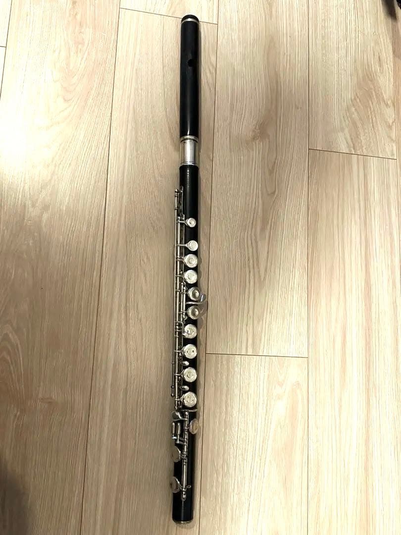 木製ヘインズフルート(頭部管2本付き(木製・銀製))