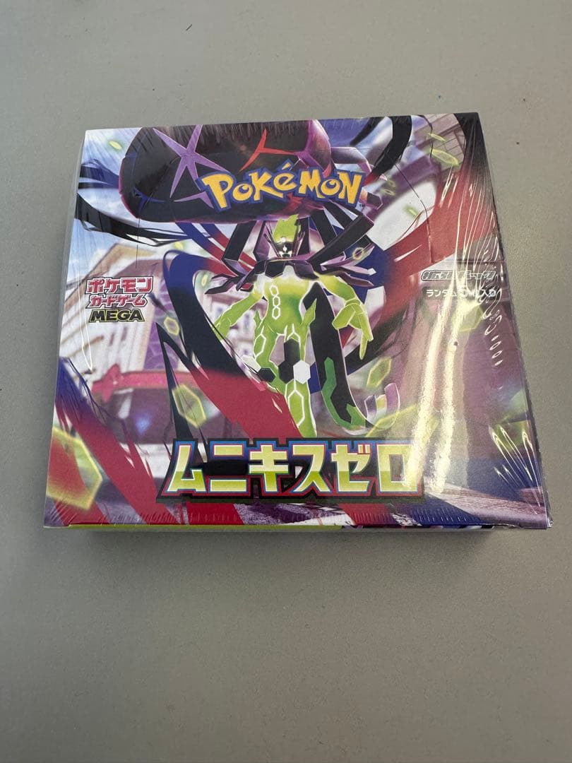 ポケモンカードゲーム ムニキスゼロ 1BOX新品未開封シュリンク付き
