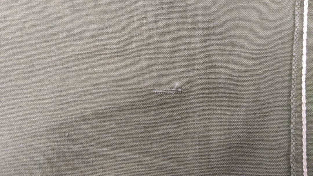 アメリカ軍 USパップテント幕のみ シェルターハーフ 軍幕②