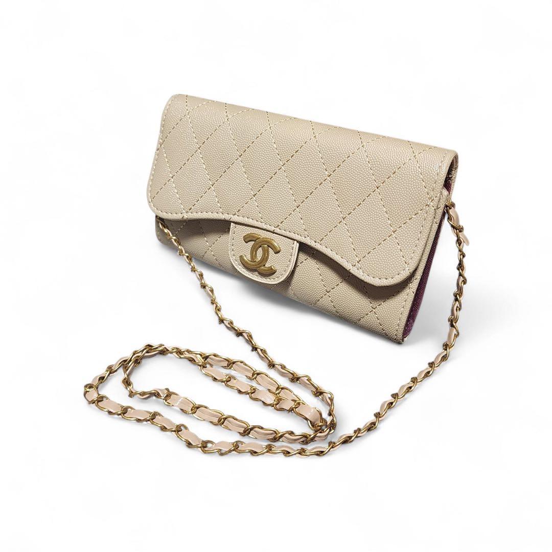 CHANEL　チェーンウォレット　長財布　ノベルティ