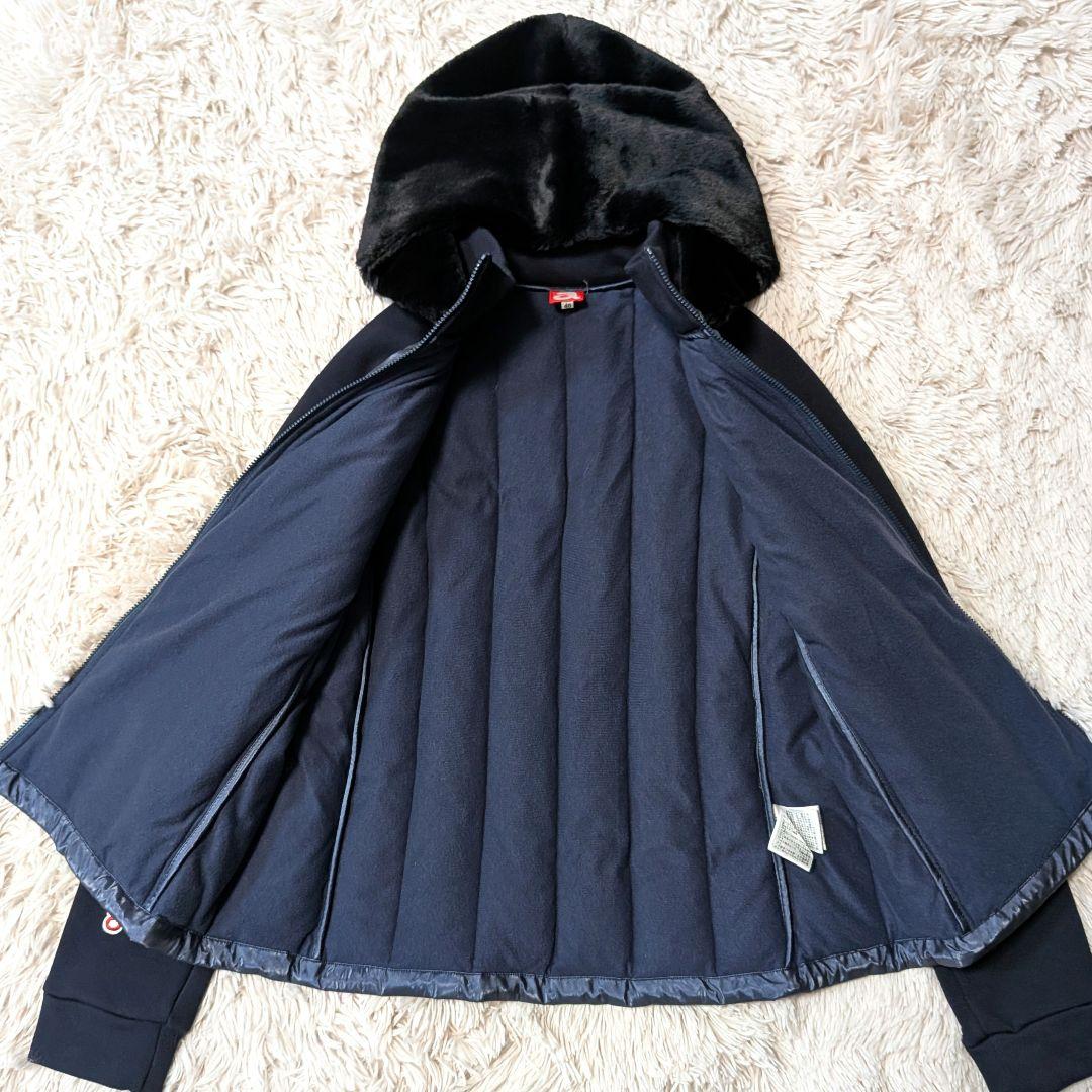 【極美品】アルチビオ 2way ダウンジャケット ファーフード 40