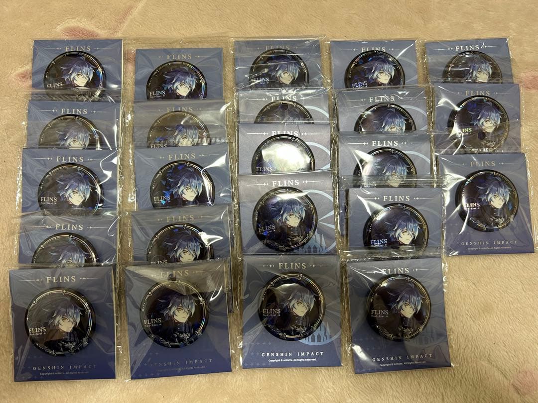 原神　缶バッジ 　フリンズ 23点