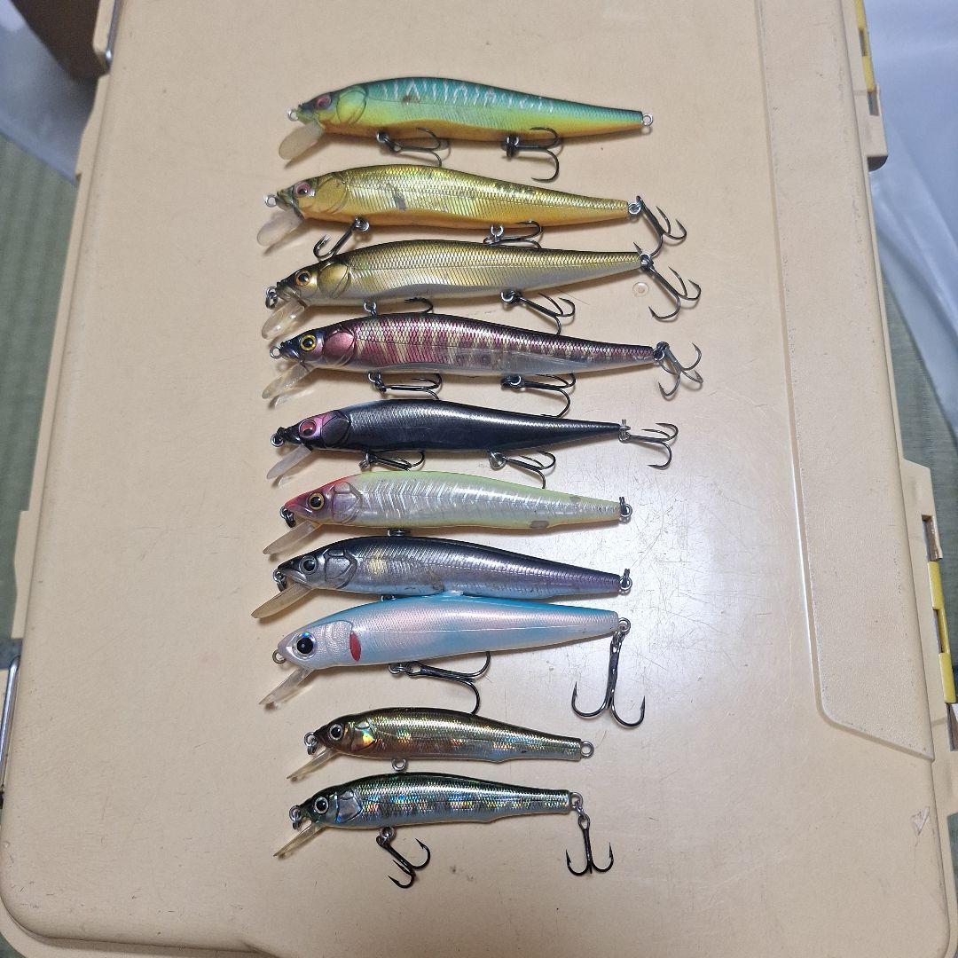 メガバス　ミノー　ルアーセット