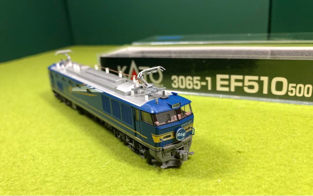 【中古・美品】KATO 3065-1 EF510-500 北斗星色