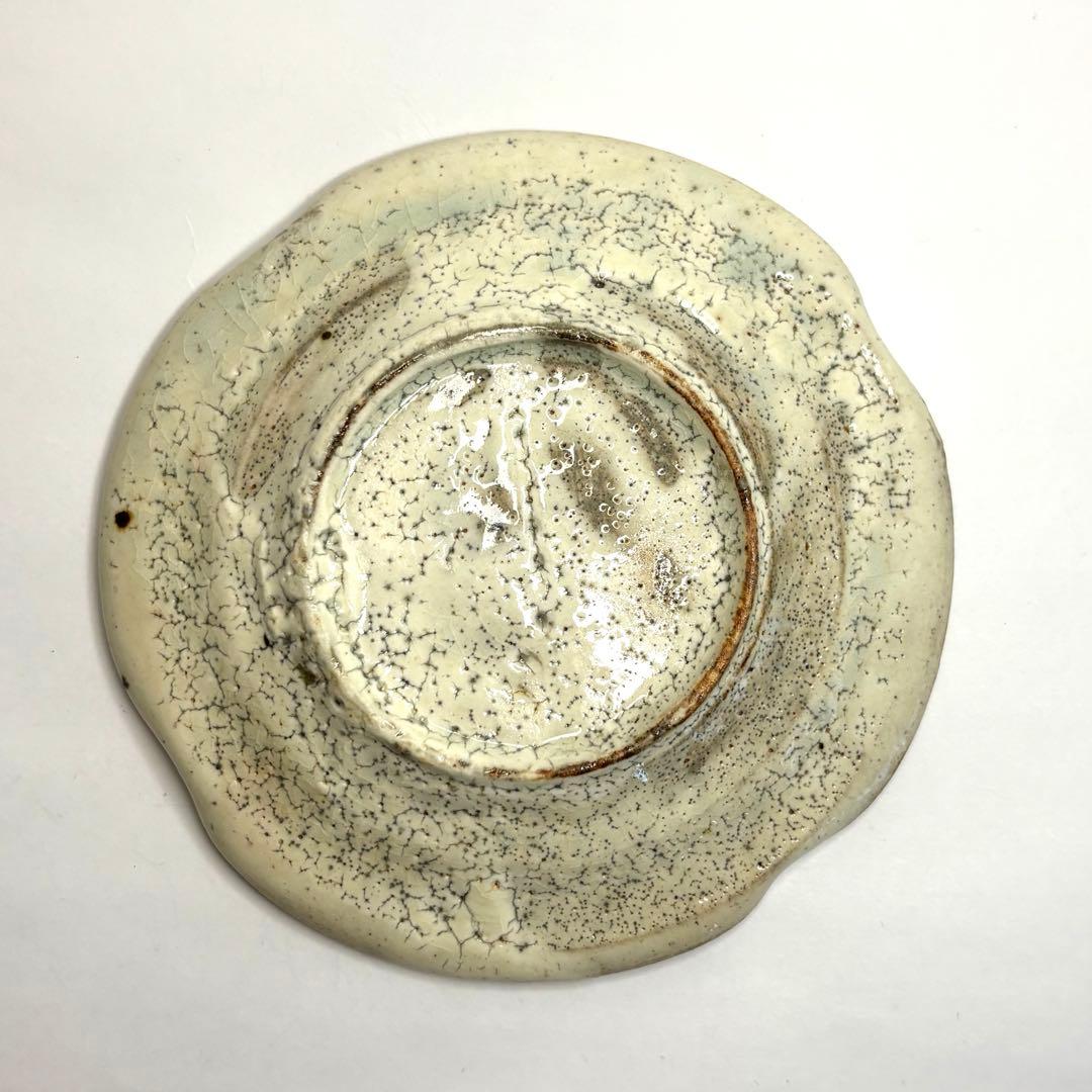 永江港史さん　絵志野焼　鹿　梅　鉢　小皿5枚セット