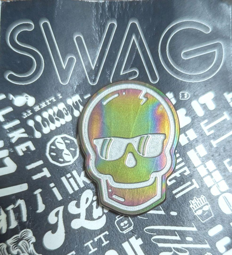 【１点限り】SWAG レインボー スカル マーカー