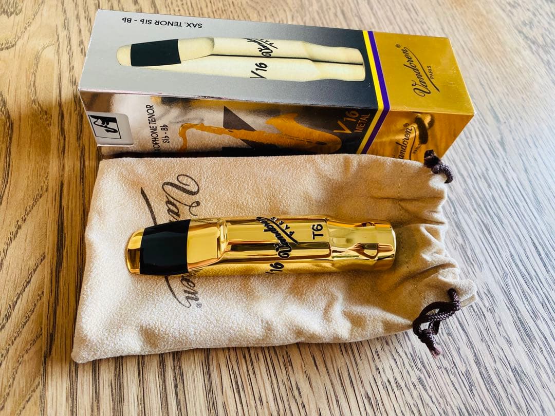 新品同様用美品　バンドレン テナーサックス用メタルマウスピース V16 　T6L