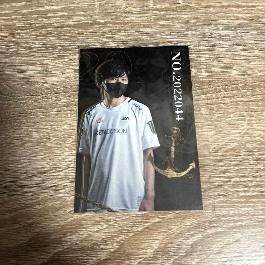 2022秋季IJLポストカード　ZETA DIVISION Dolisu選手