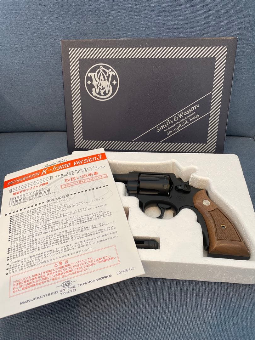 タナカ M10 S&W Kフレーム version3 ガスガン