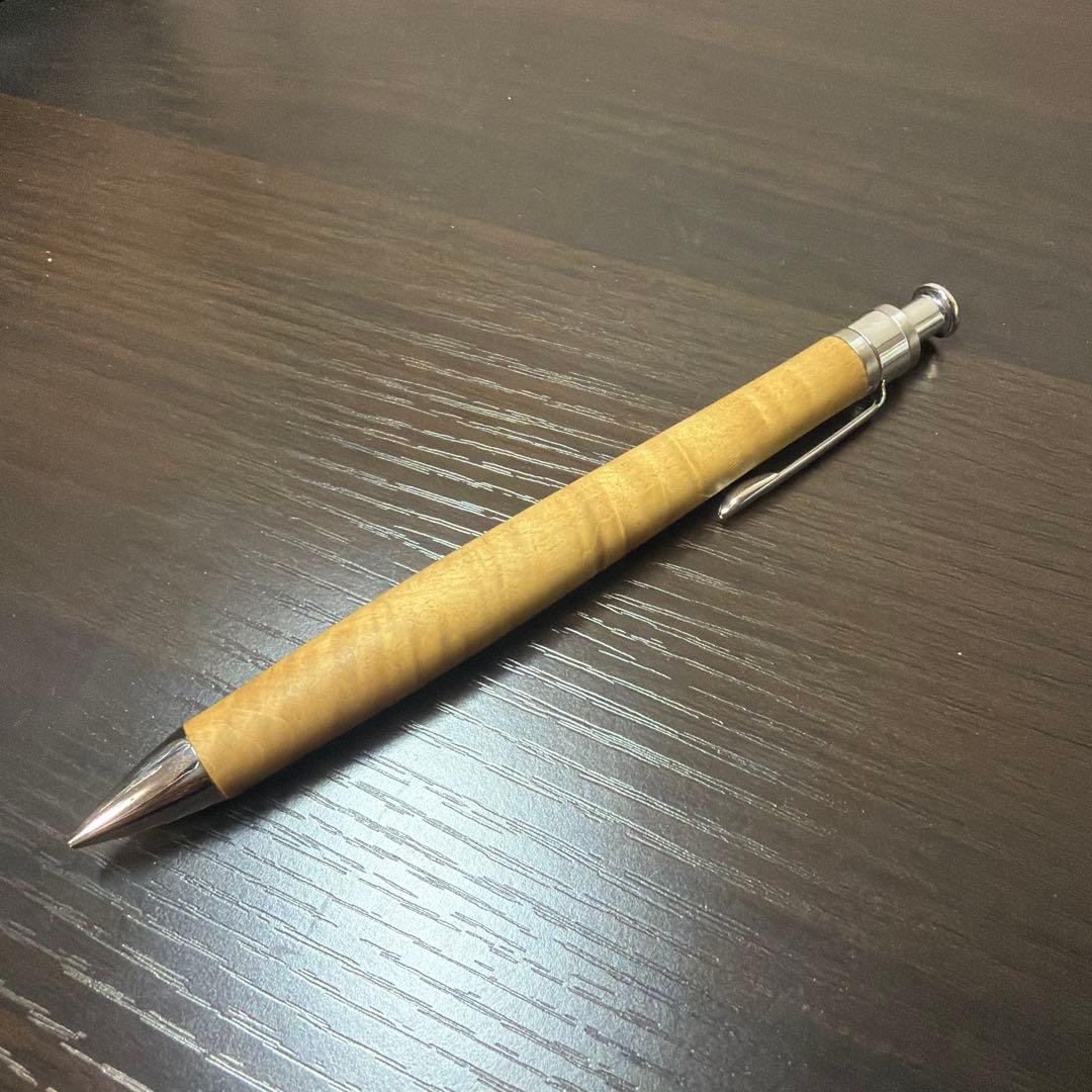 ヨシナ　工房楔シャーペン0.5mm 栃