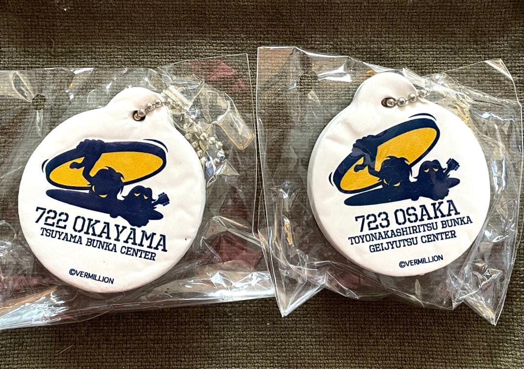 B'z IN YOUR TOWN 2017 フローティングチャーム 津山＆豊中