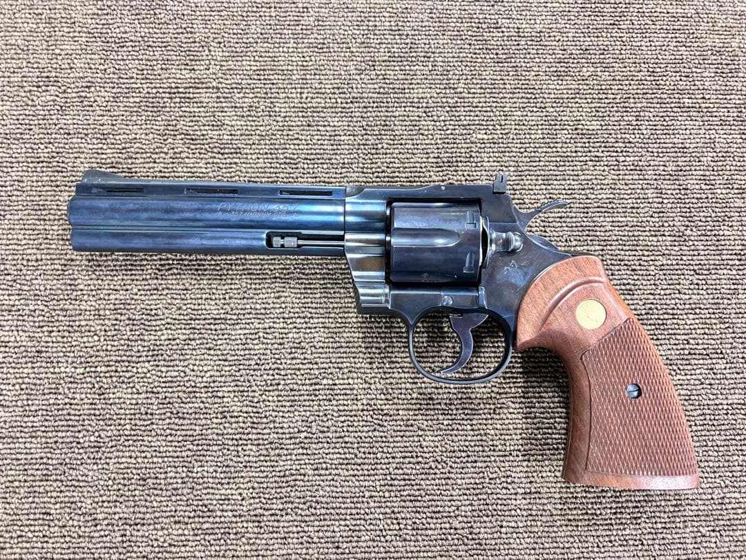 【ガスガン】TANAKA Colt Python 6in. ブルーイングカスタム