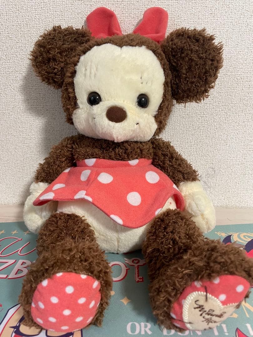 ミニークチュール ミニー M ぬいぐるみ
