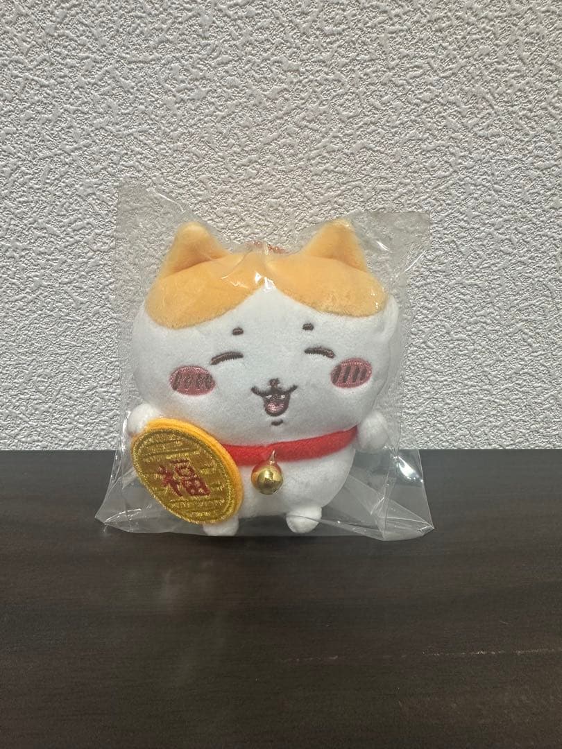 【新品】ちいかわ 招福 ハチワレ マスコット 招き猫 ぬいぐるみ