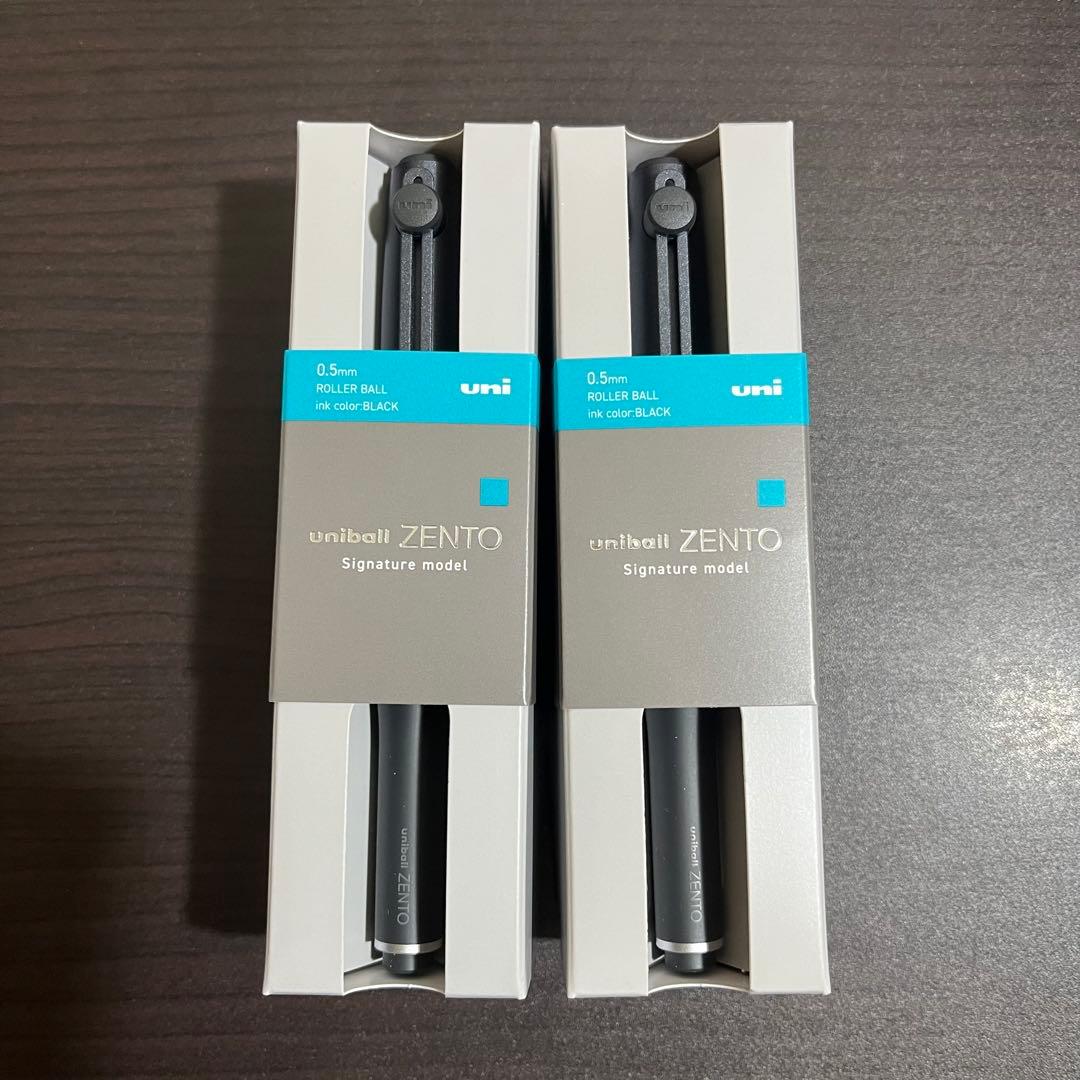 uniball ZENTO シグニチャーモデル 0.5mm ユニボールゼント２本