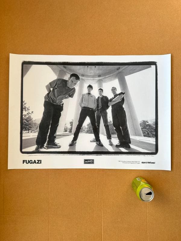 Fugazi B2 ポスター Glen E. Friedman DISCHORD