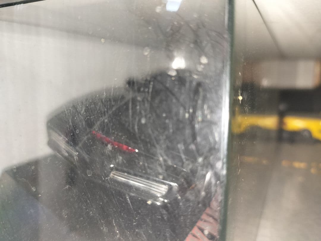 ASC 1/28 Knight Rider モデルカー 黒 透明ケース付き