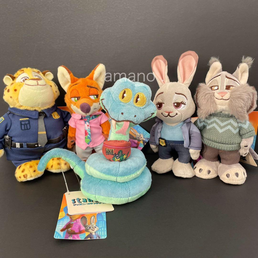 ズートピア スタンディーズ 6種7体セット