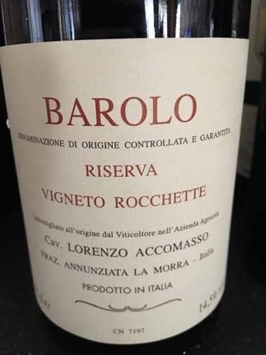 アッコマッソ バローロ ロッケッテ 2006