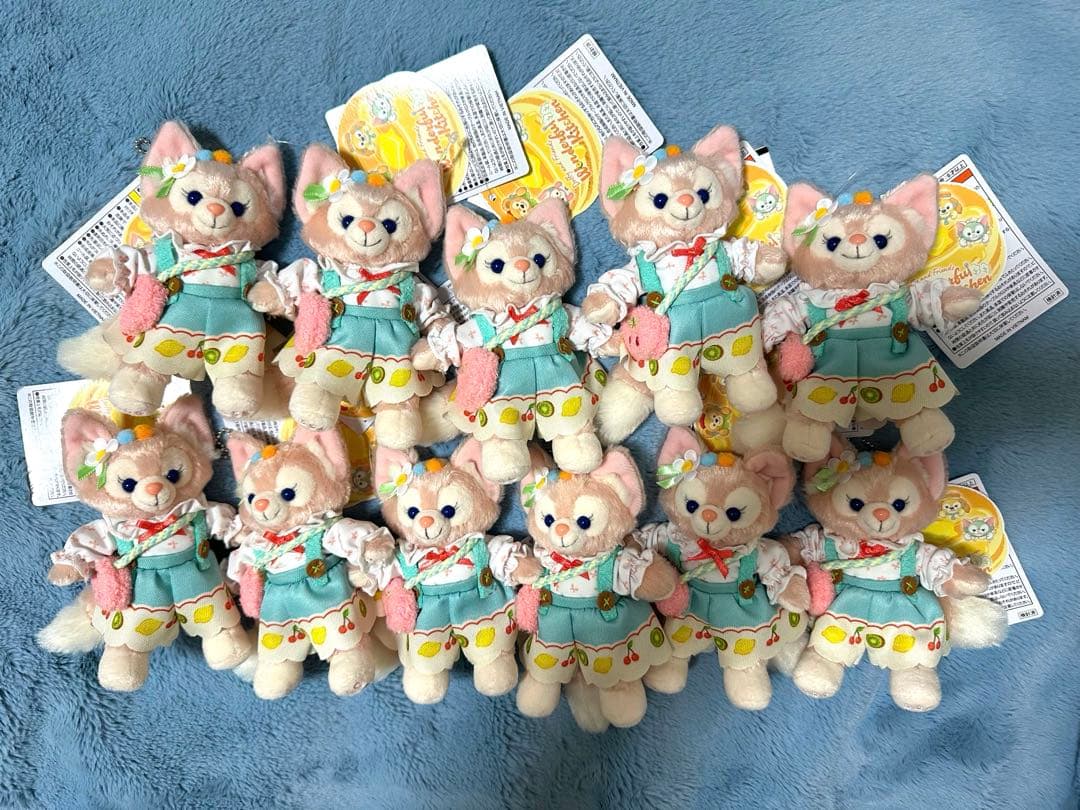 リーナベル　ぬいぐるみバッジ　11点セット　ワンダフルキッチン　ディズニーシー