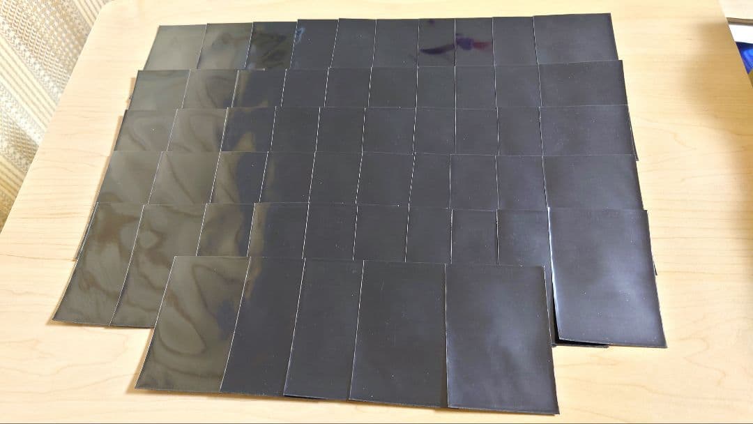 公式スリーブ 初期 ウジャト眼 ブラック 黒 絶版 スリーブ 55枚