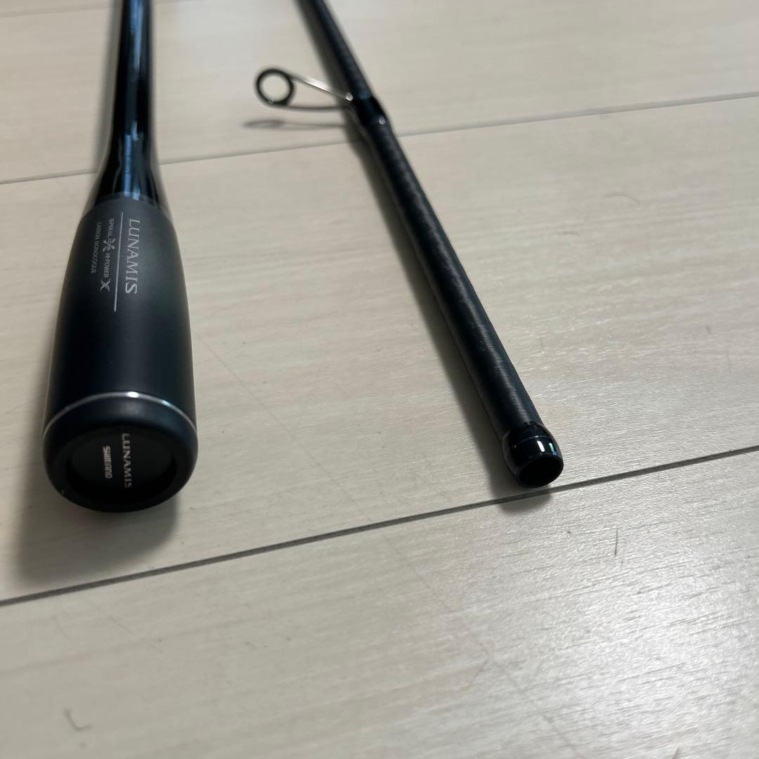 【美品】シマノ 20 ルナミス S100M シーバスロッド ライトショアジギング