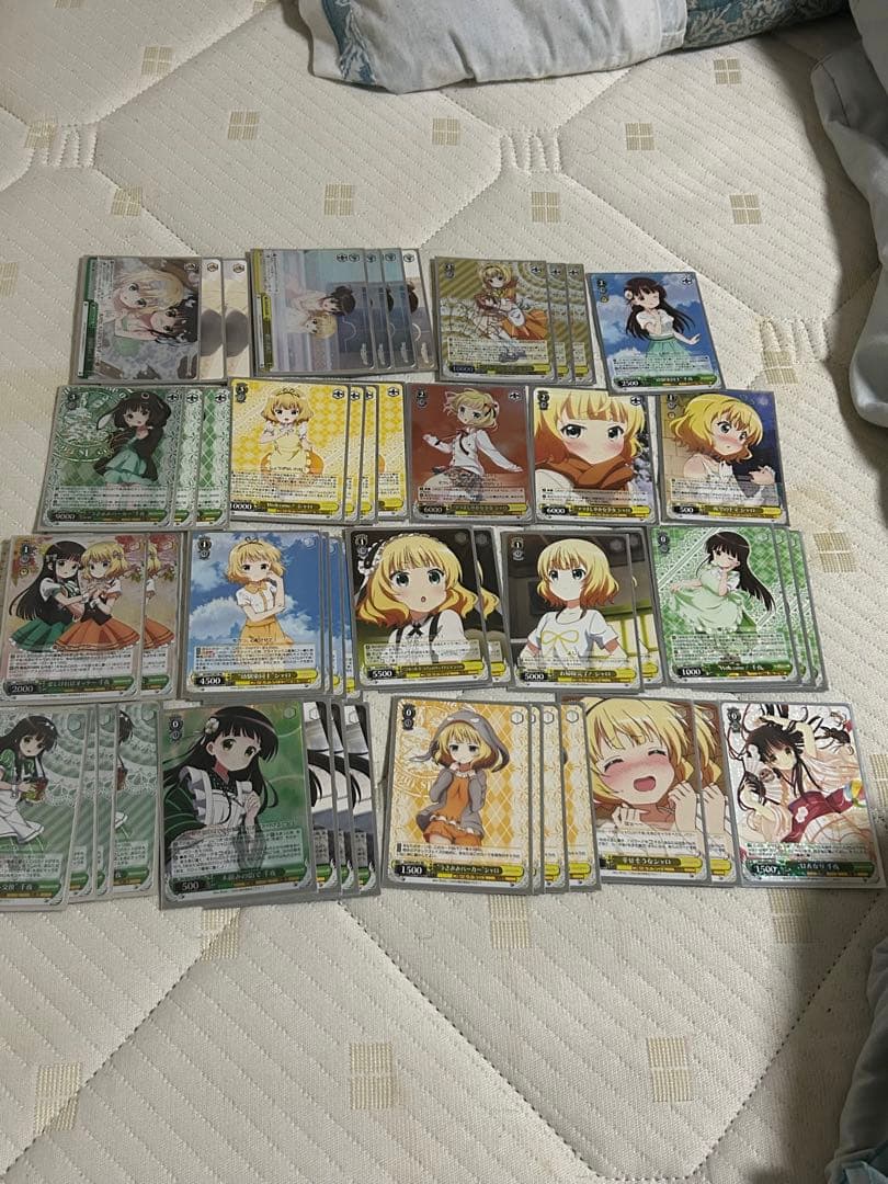 ヴァイス　ごちうさ　千夜シャロデッキ　サイン付き光り物多数