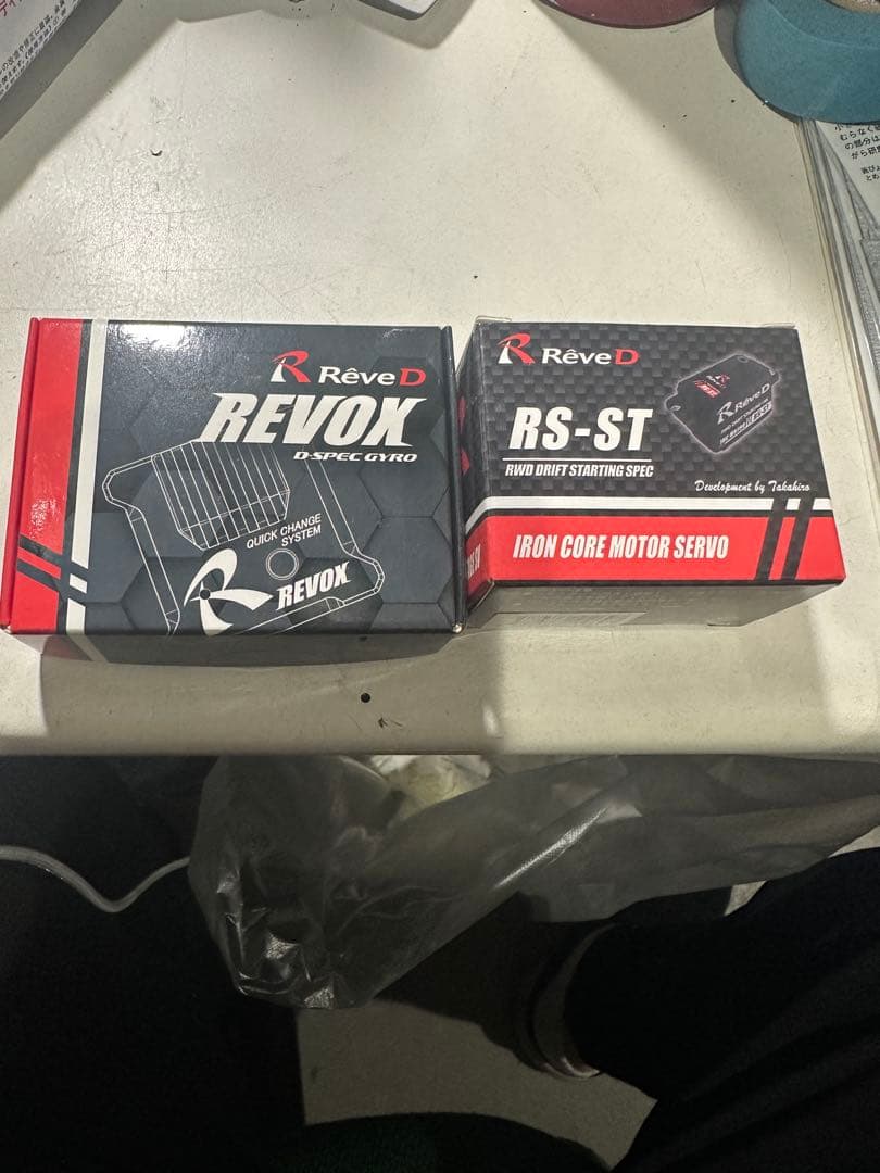 ReveD REV0X D-SPEC GYRO & RS-STジャイロ　サーボ