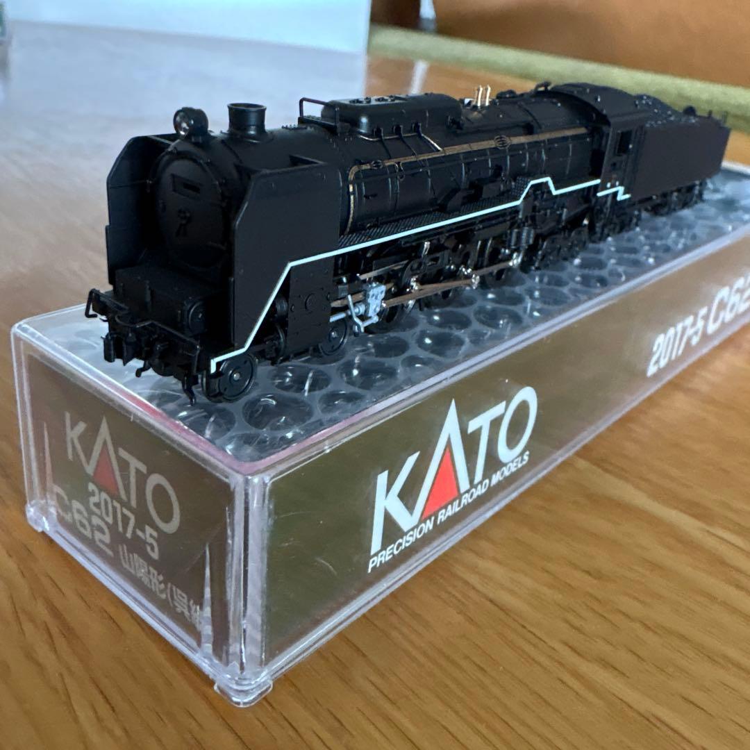 【新同】KATO 2017-5 C62 山陽形呉線安芸HM付 付属品未開封 11