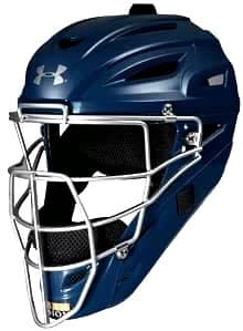新品2026年★アメリカ限定発売☆アンダーアーマー☆キャッチャーヘルメット☆紺