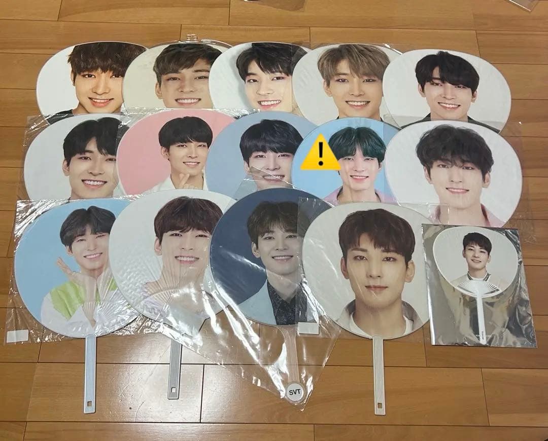 SEVENTEEN ウォヌ うちわ 29枚 トレカ まとめ売り