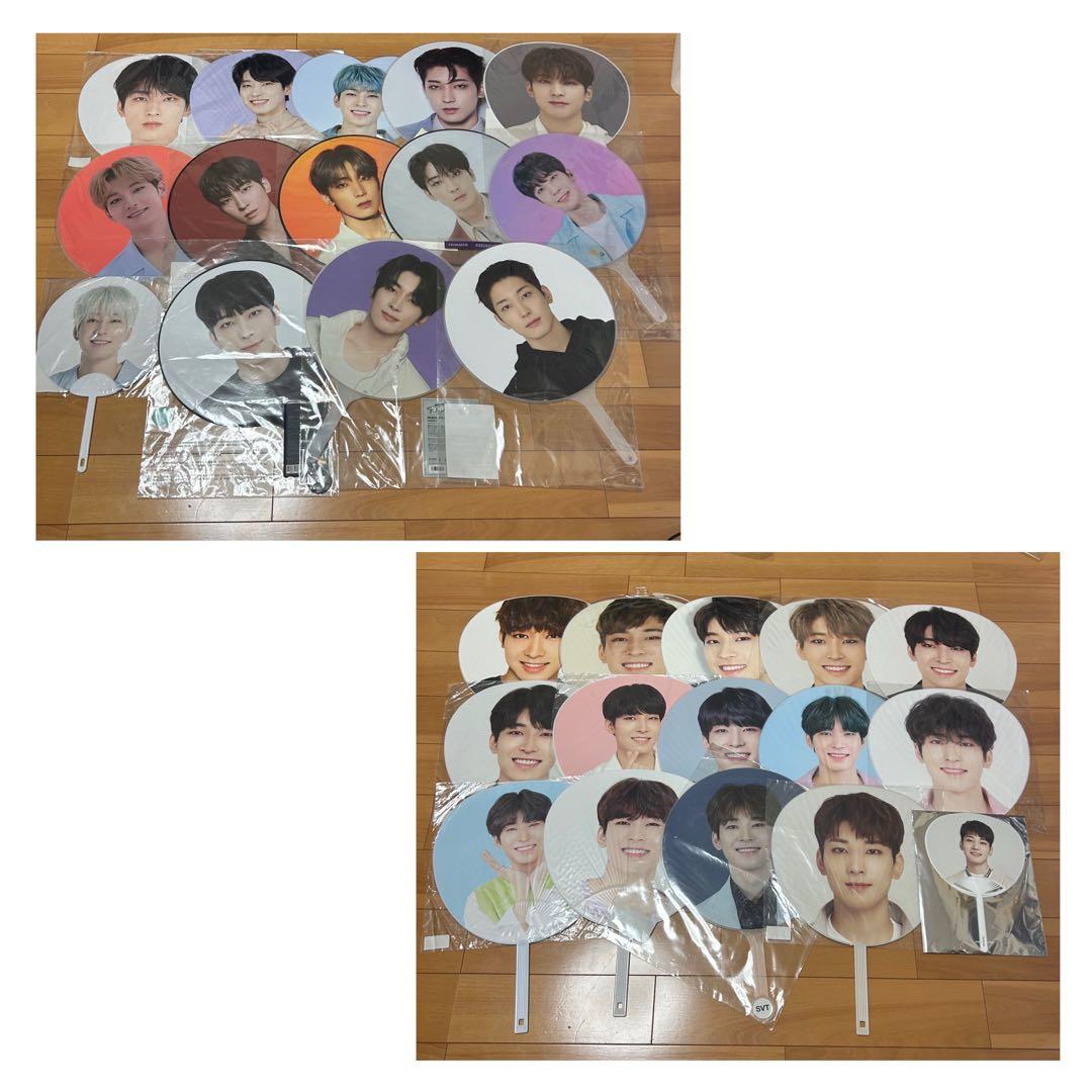 SEVENTEEN ウォヌ うちわ 29枚 トレカ まとめ売り