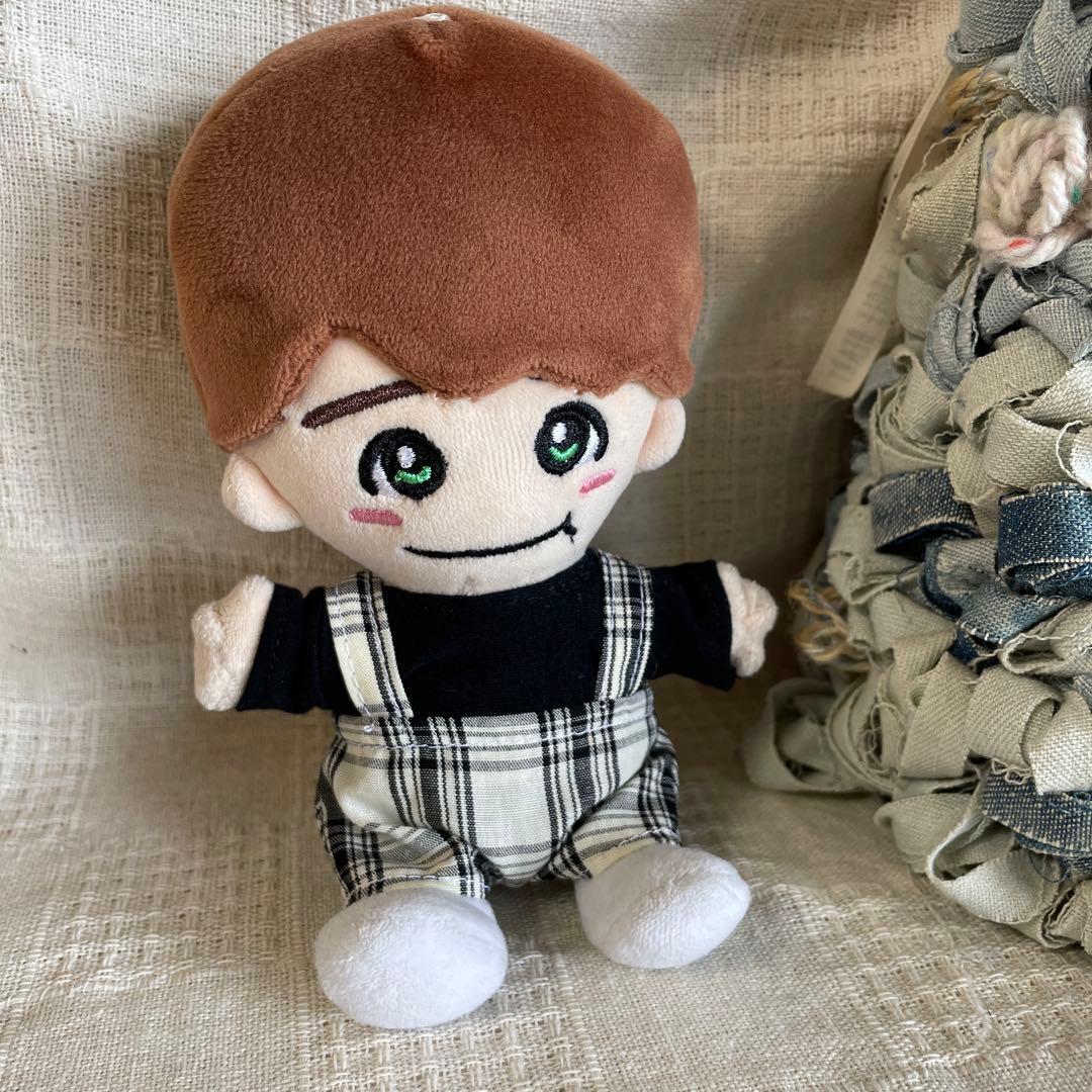 1632 ちびぬいちゃんのTシャツ＆吊りズボン