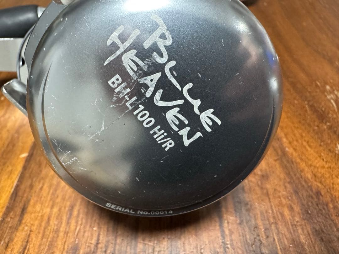 スタジオオーシャンマークブルーへブンL100ＨＩ/R スプール付き