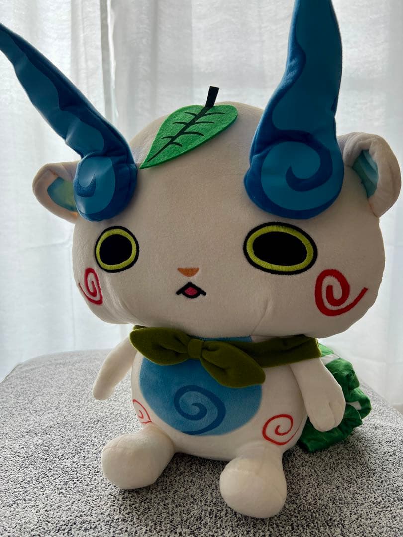 妖怪ウォッチ　コマさん　ブランケット入りぬいぐるみだニャン