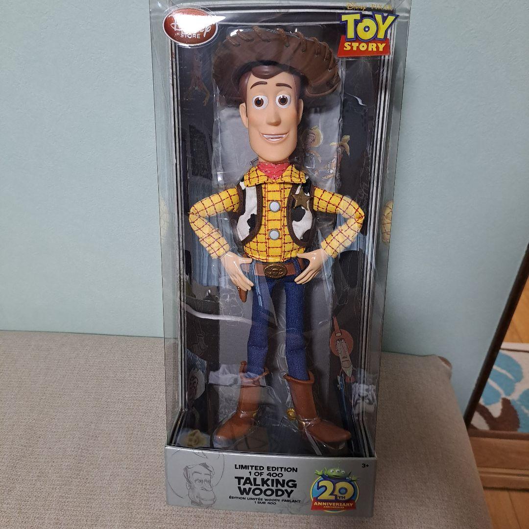 ディズニーストア　トーキング　ウッディー　トイ・ストーリー　世界限定400