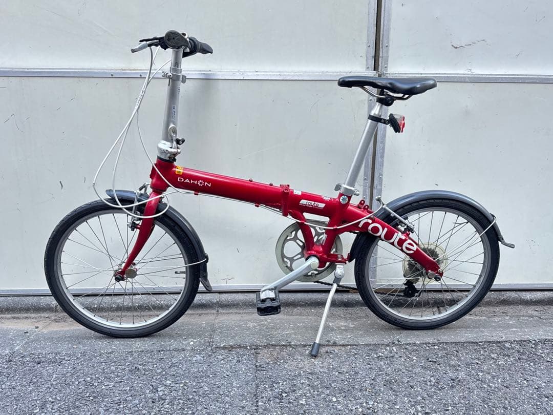 【都内お届け可】DAHON Route 折り畳み自転車 7速ミニベロ 小径車20