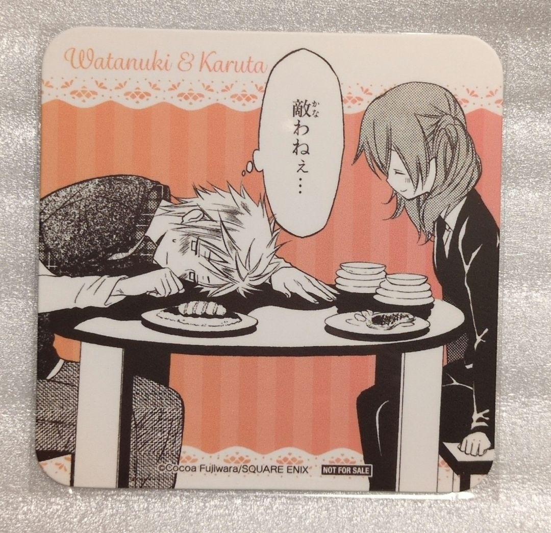 妖狐×僕SS いぬぼく 藤原ここあ カフェ 後半大阪限定コースター　カルタ＆渡狸