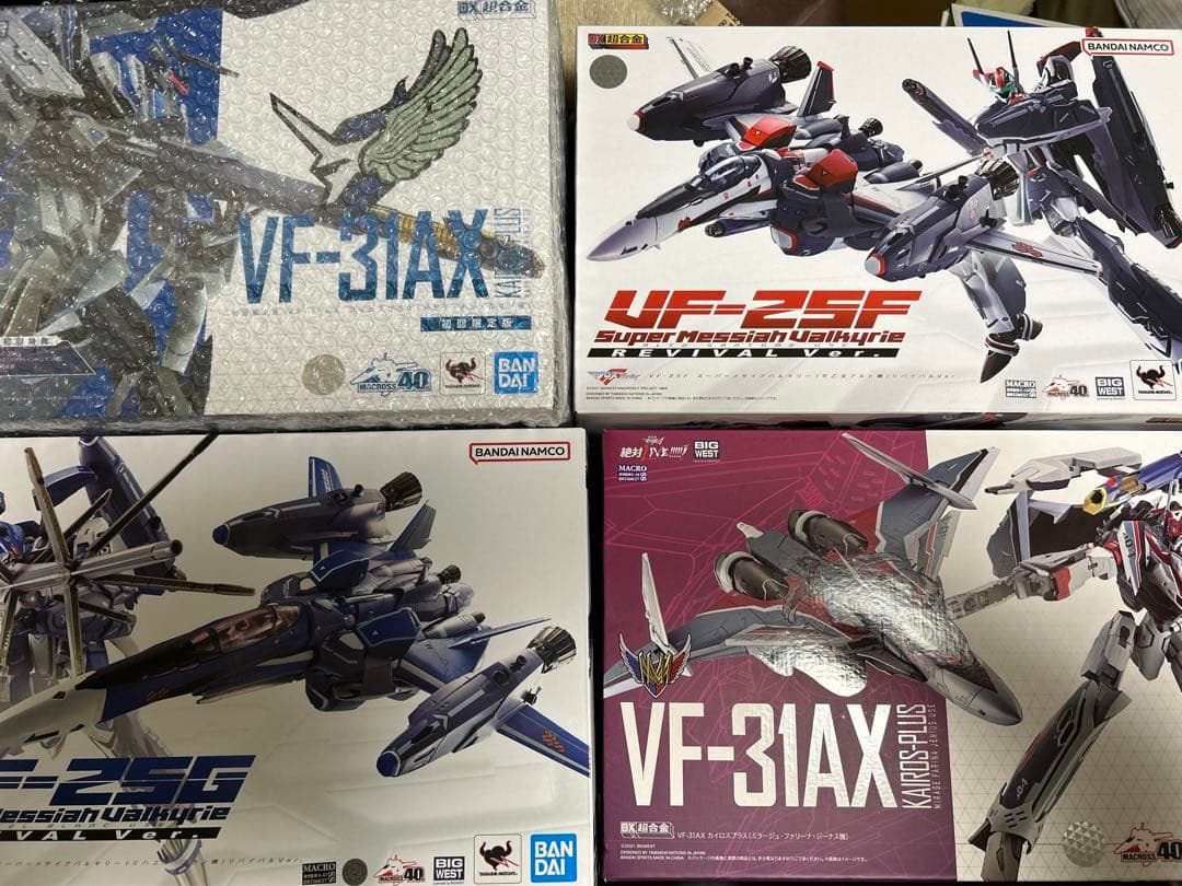 DX超合金 VF-31AX VF-25G VF-25F カイロスプラス メサイア